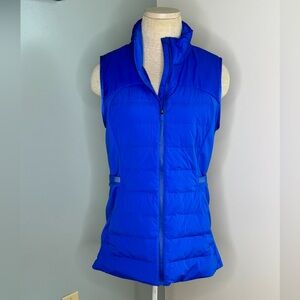 Lululemon women’s size 10 royal blue puffer vest